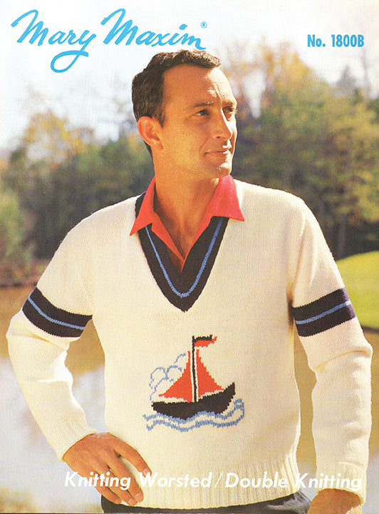 Men's Sailboat Pullover Pattern