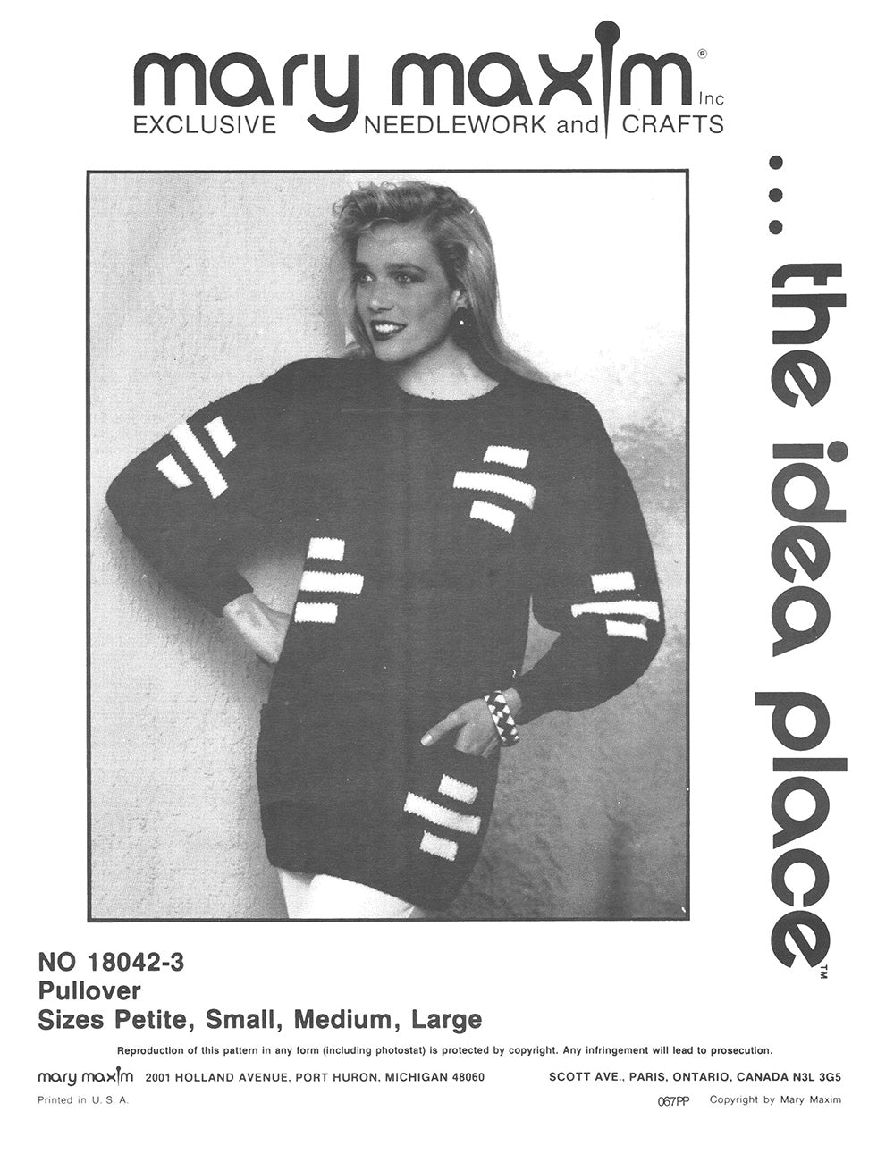 Woman's Pullover Pattern
