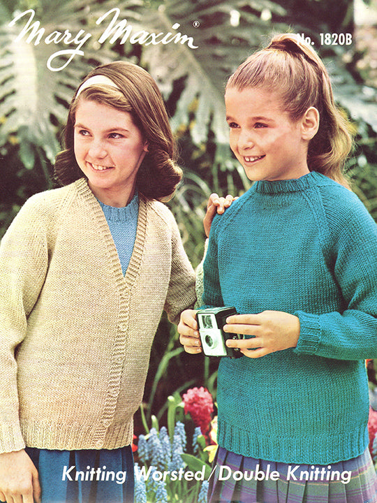 Girls' Cardigan and Pullover Pattern