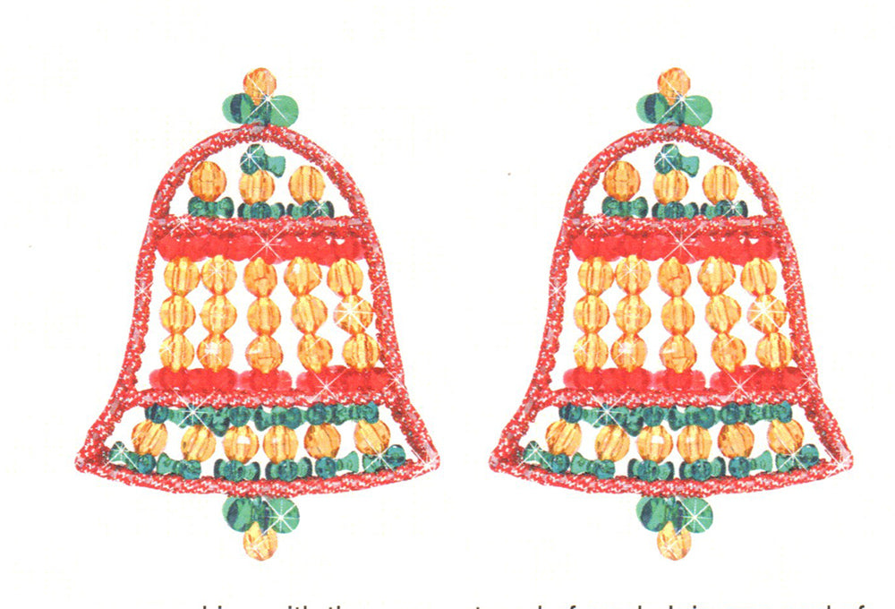 Traditional Beaded Bells Ornament Pattern