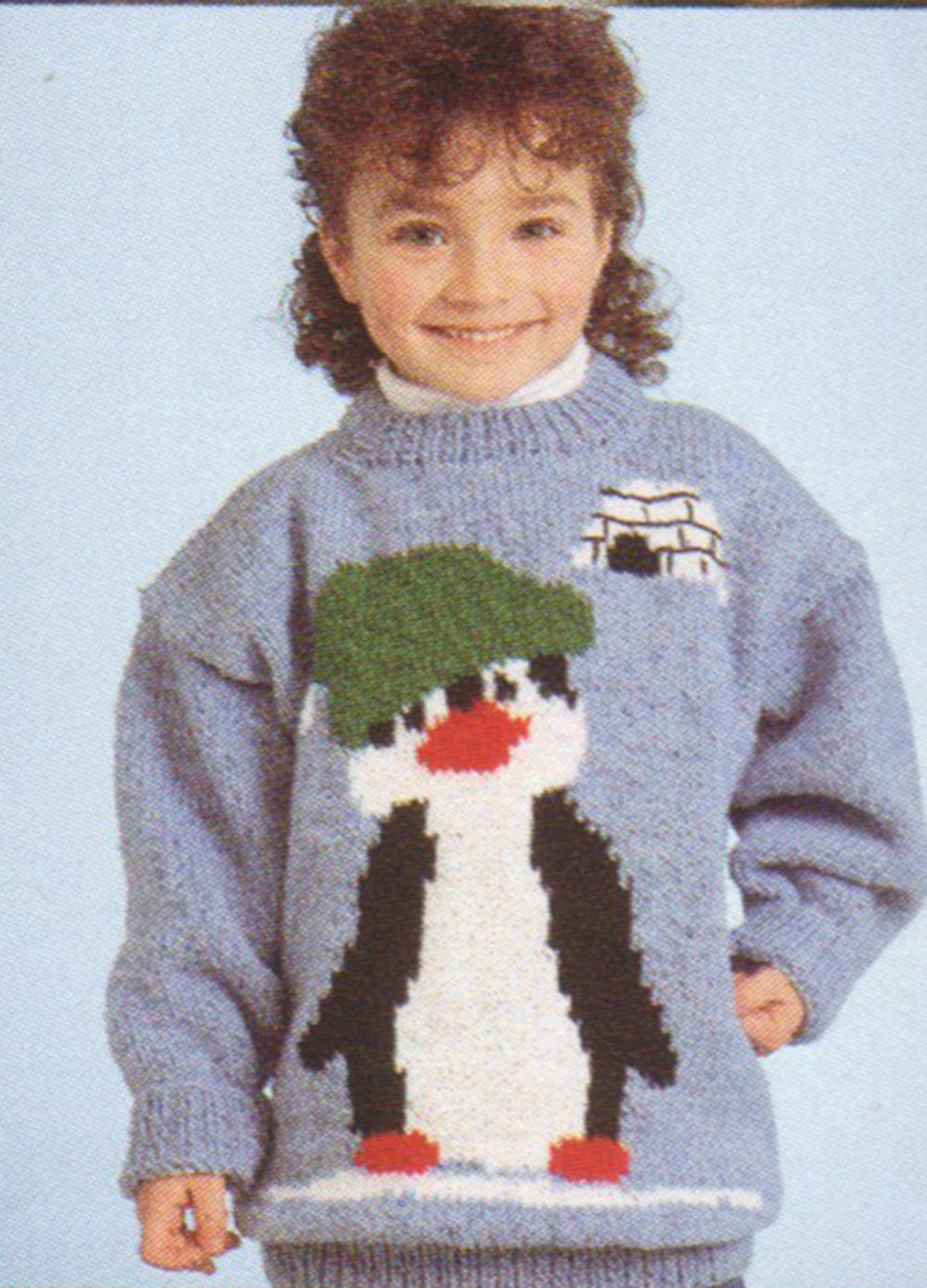 Winter Penguin Pullover Pattern