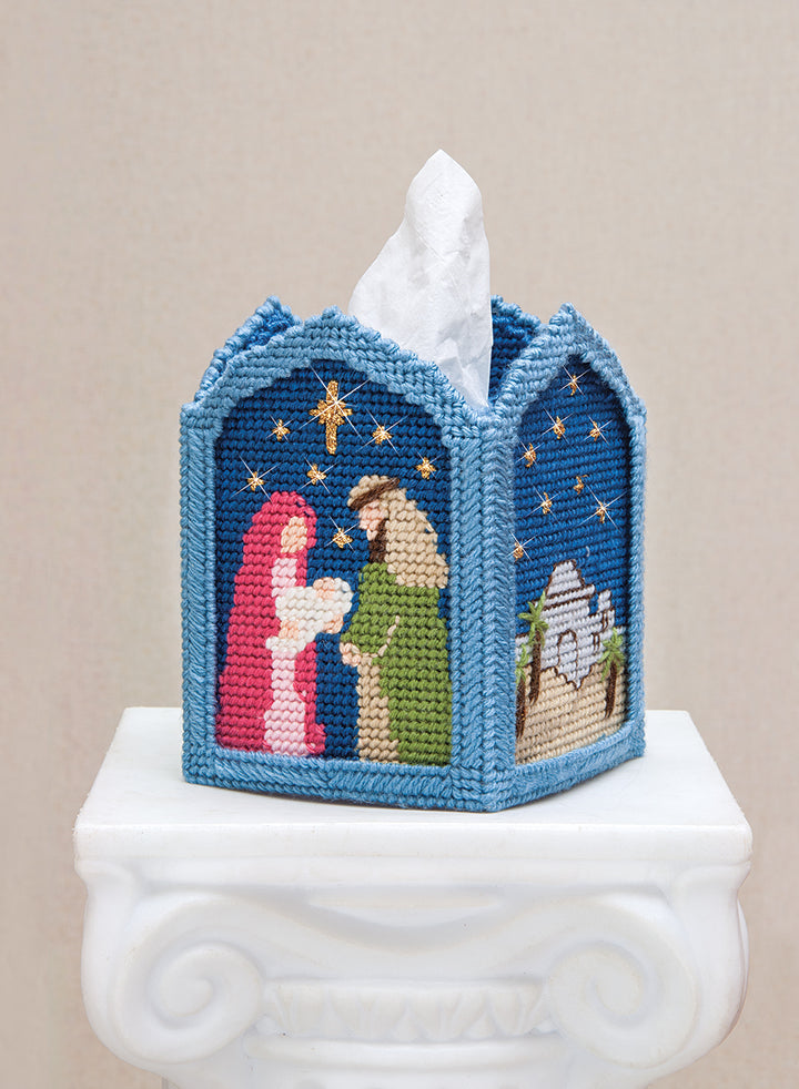 Holy Night Tissue Box Cover