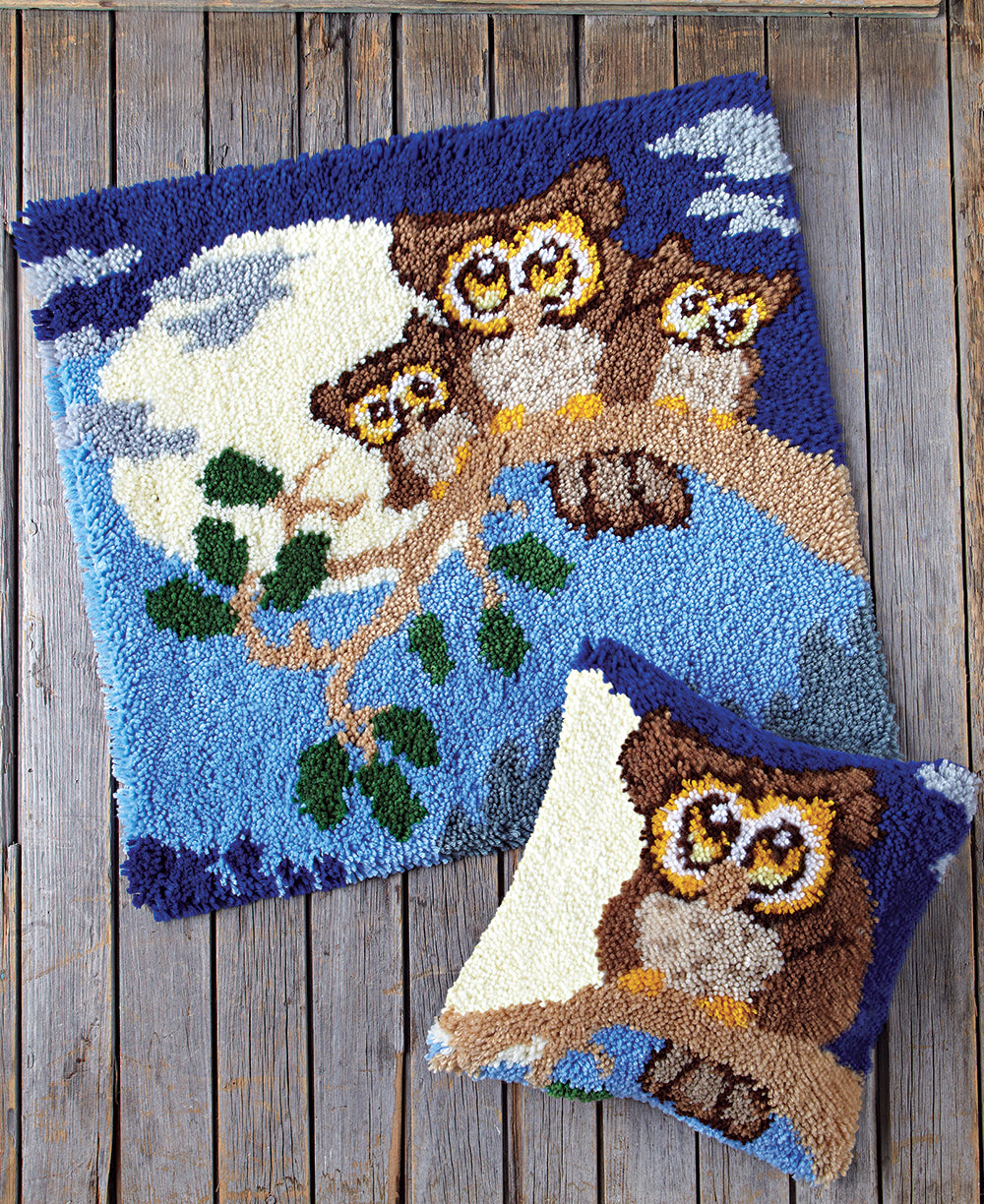 Night Owl Rug Pattern