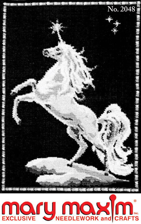 Mystic Unicorn Afghan Pattern