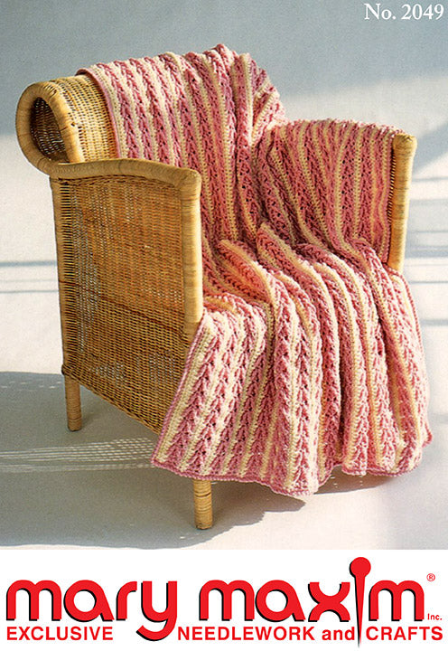 Cabled Crochet Afghan Pattern