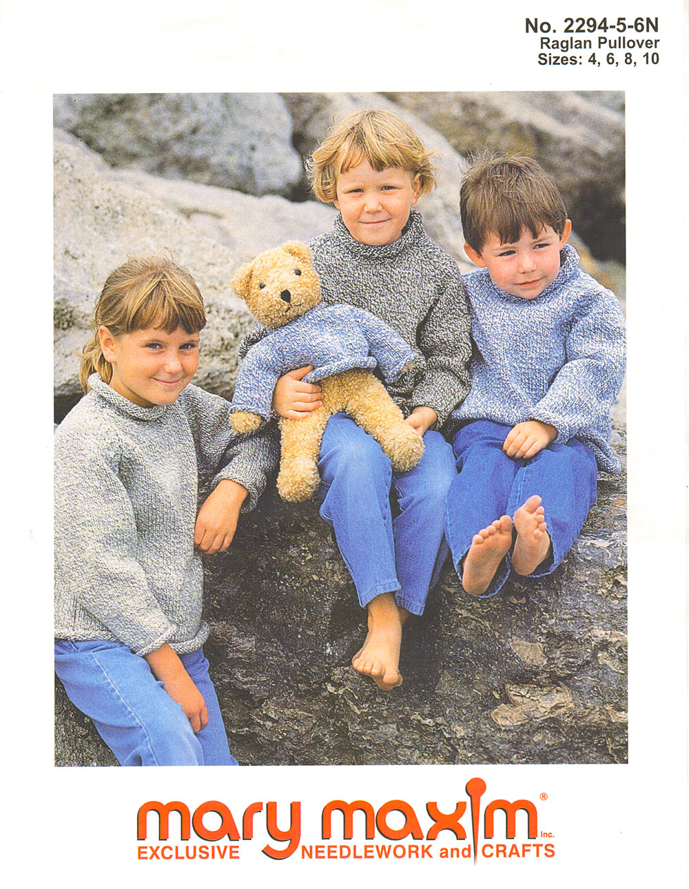 Children's Raglan Pullover Pattern
