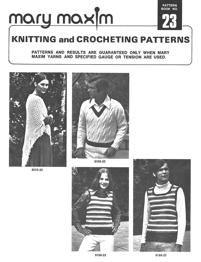 Knitting and Crocheting Pattern Booklet