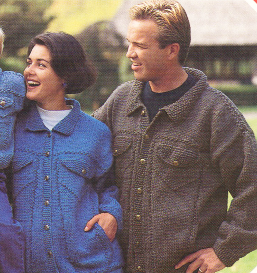 Jean Jacket Pattern – Mary Maxim