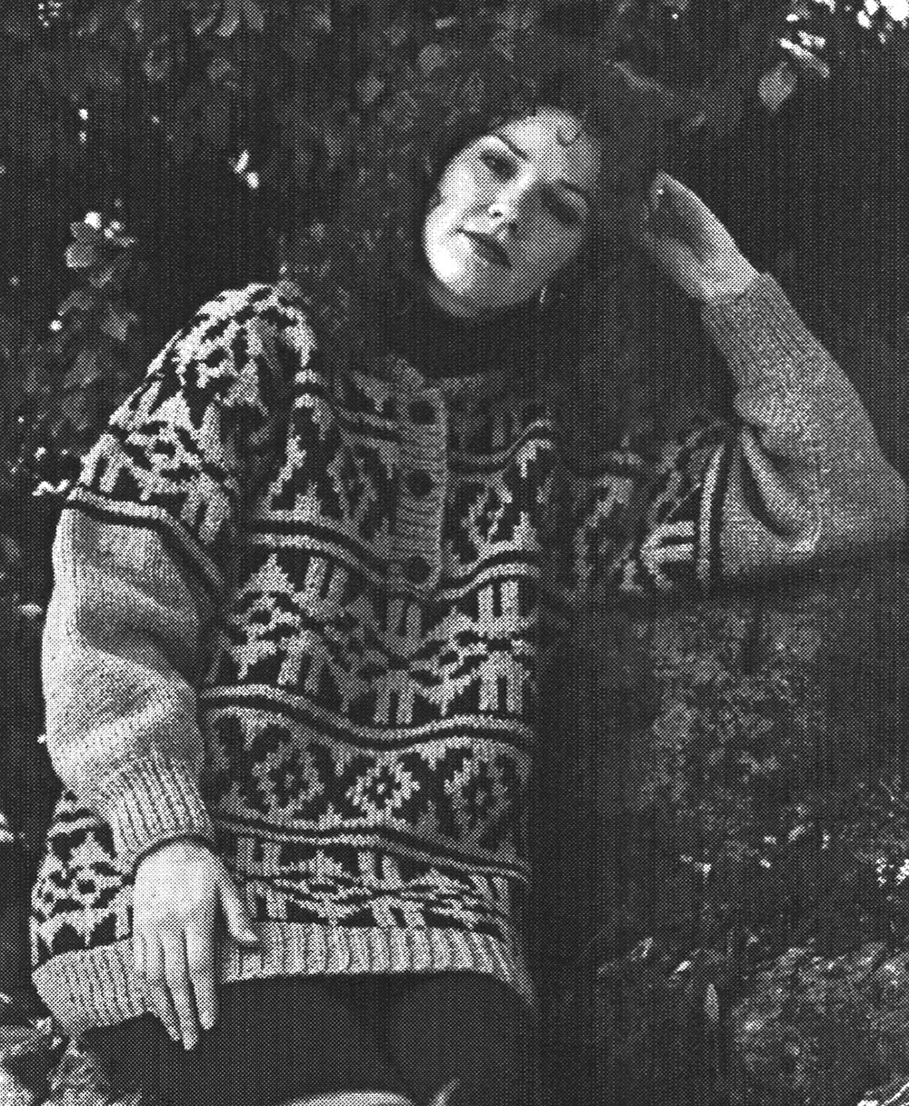 Patrón de jersey tipo polo Fair Isle