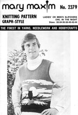 Patrón deslizable Búho en la noche