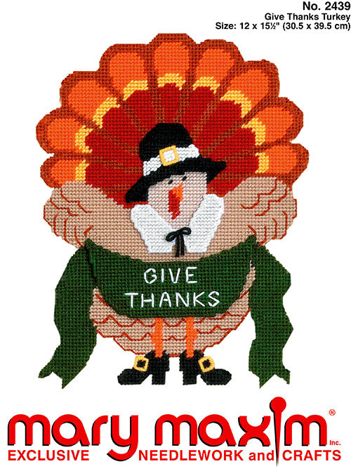 Give Thanks Turkey Pattern