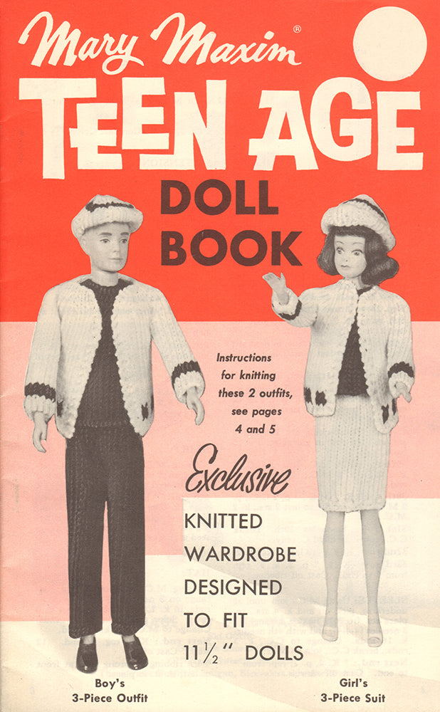 Teen Age Doll Pattern Book