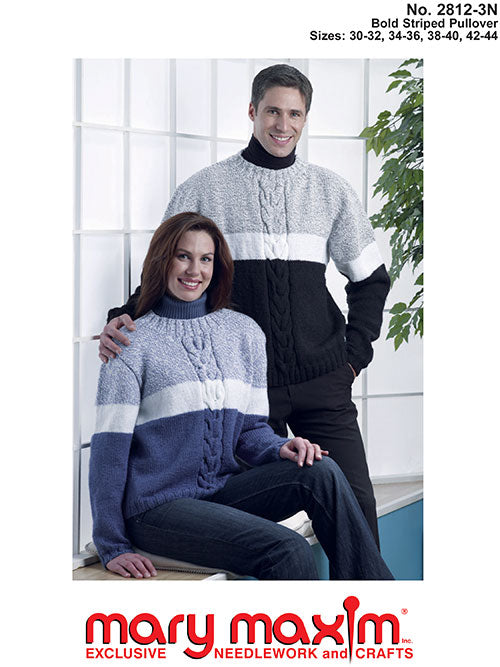 Bold Striped Pullover Pattern