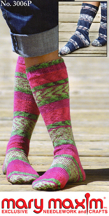 Basic or Knee Socks Pattern