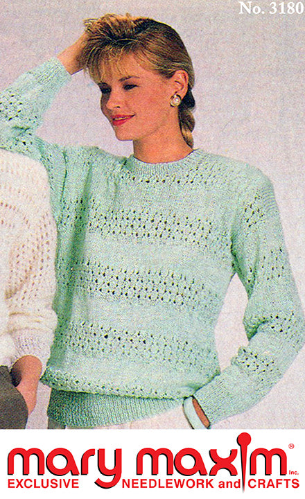 Patterned Pullover Pattern