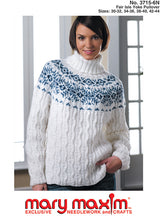 Fair Isle Yoke Pullover Pattern