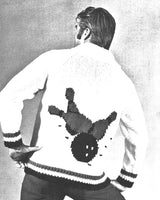 Men's or Ladies' Bowling Cardigan Pattern
