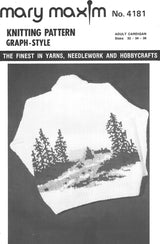 Adult Camping Cardigan Pattern
