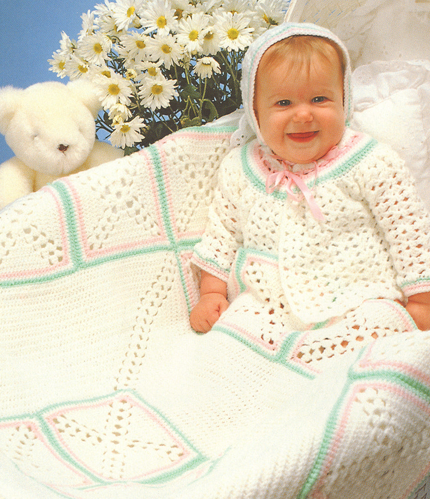 Crochet Baby Ensemble Pattern