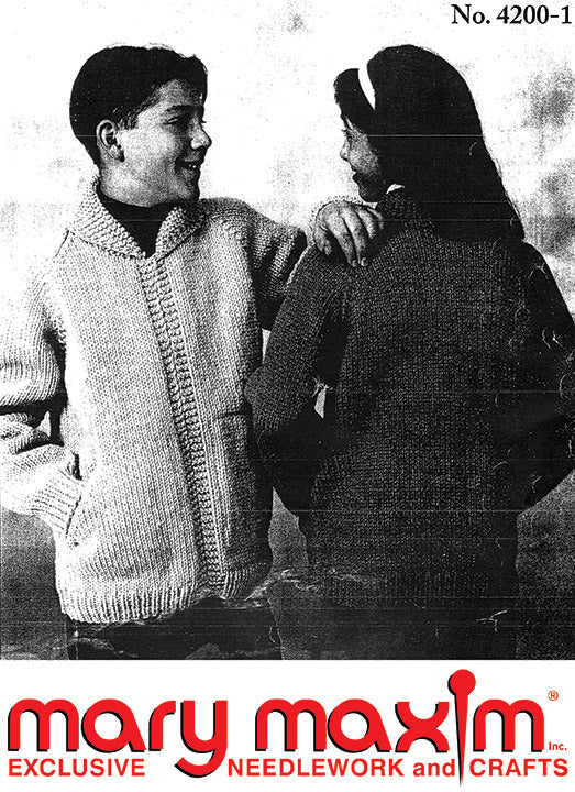 Child's Basic Bulky Jacket Pattern – Mary Maxim