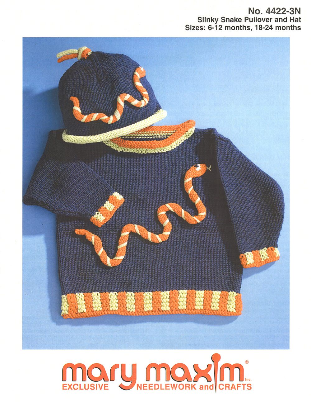 Slinky Snake Pullover And Hat Pattern