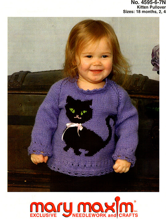 Kitten Pullover Pattern