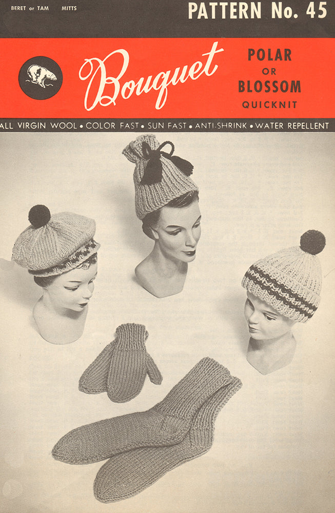 Hats, Socks and Mitts Pattern