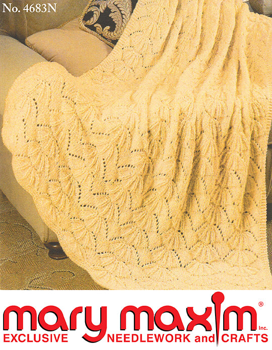 Bear Claw Throw Pattern – Mary Maxim