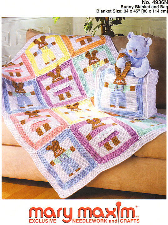 Bunny Blanket and Bag Pattern