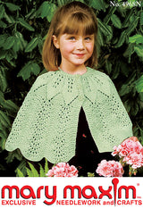 Feather and Fan Cape Pattern