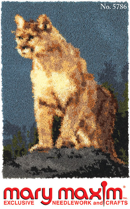 Mountain Cat Pattern