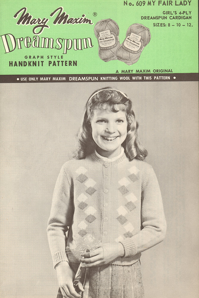Fair Lady Girl's Cardigan Pattern