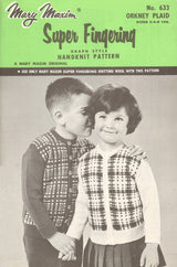 Orkney Plaid Cardigan Pattern