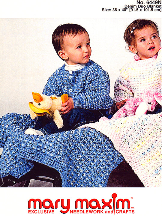 Denim Duo Blanket Pattern