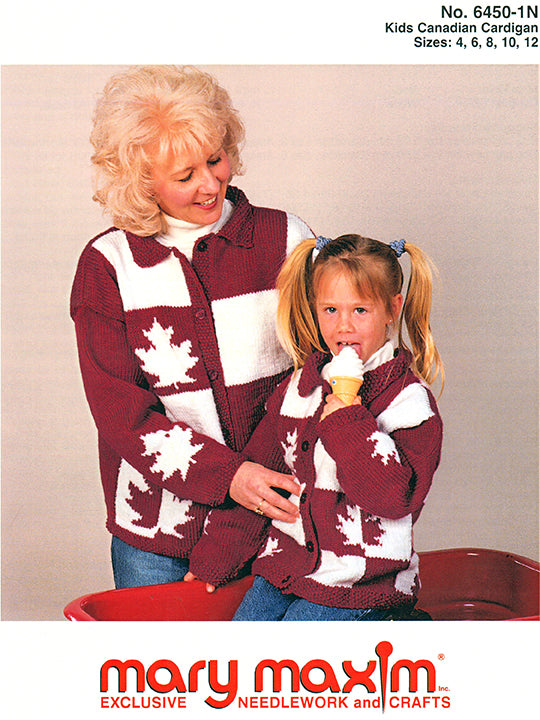Kids' Canadian Cardigan Pattern