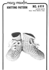 Slippers Boots Pattern
