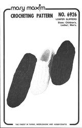 Loafer Slippers Pattern