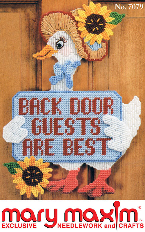 Back Door Guests Sign Pattern