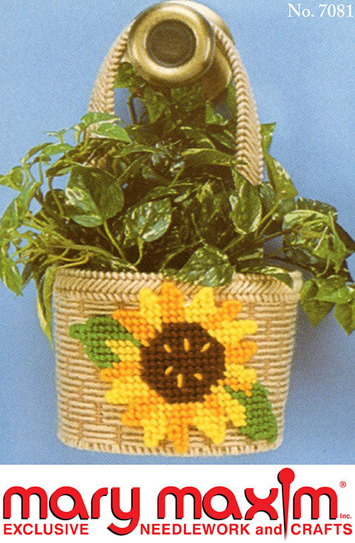 Sunflower Baskets Pattern