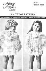 Toddler's Poncho Pattern