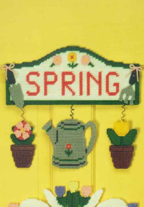 Spring Knitting Sign Spring Sign Pattern – Mary Maxim