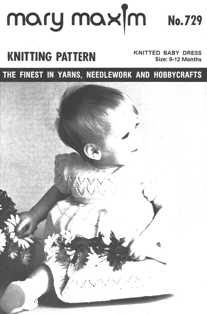 Knitted Baby Dress Pattern Knitted Baby Dress Pattern