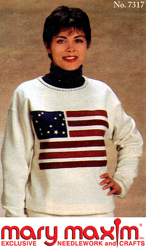 American Flag Sweatshirt Pattern