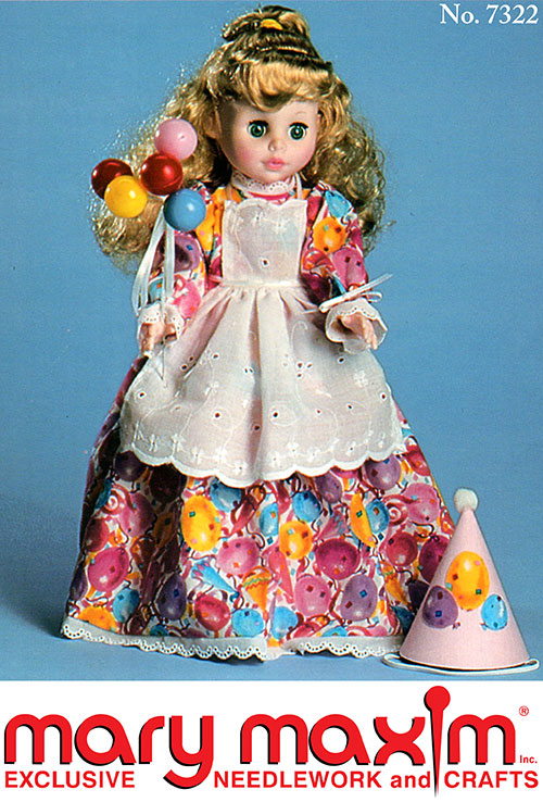 Birthday Doll Dress Pattern