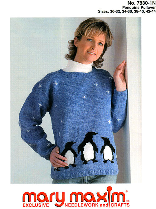 Penguins Pullover Pattern