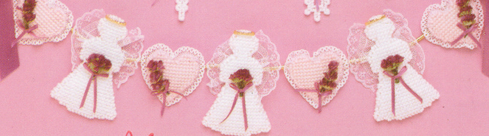 Angel and Heart Garland Pattern