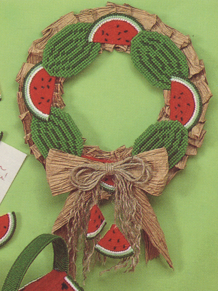 Watermelon Wreath Pattern