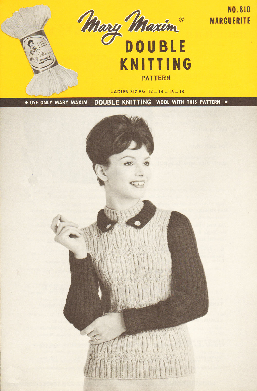 Marguerite Sweater Pattern