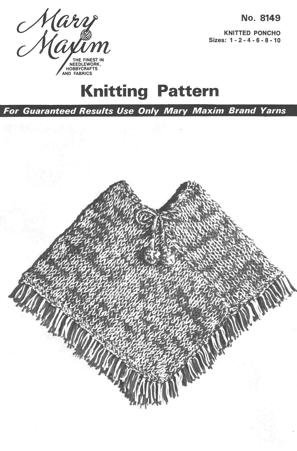 Knitted Poncho Pattern