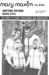 Child's Scandinavian Design Cardigan Pattern